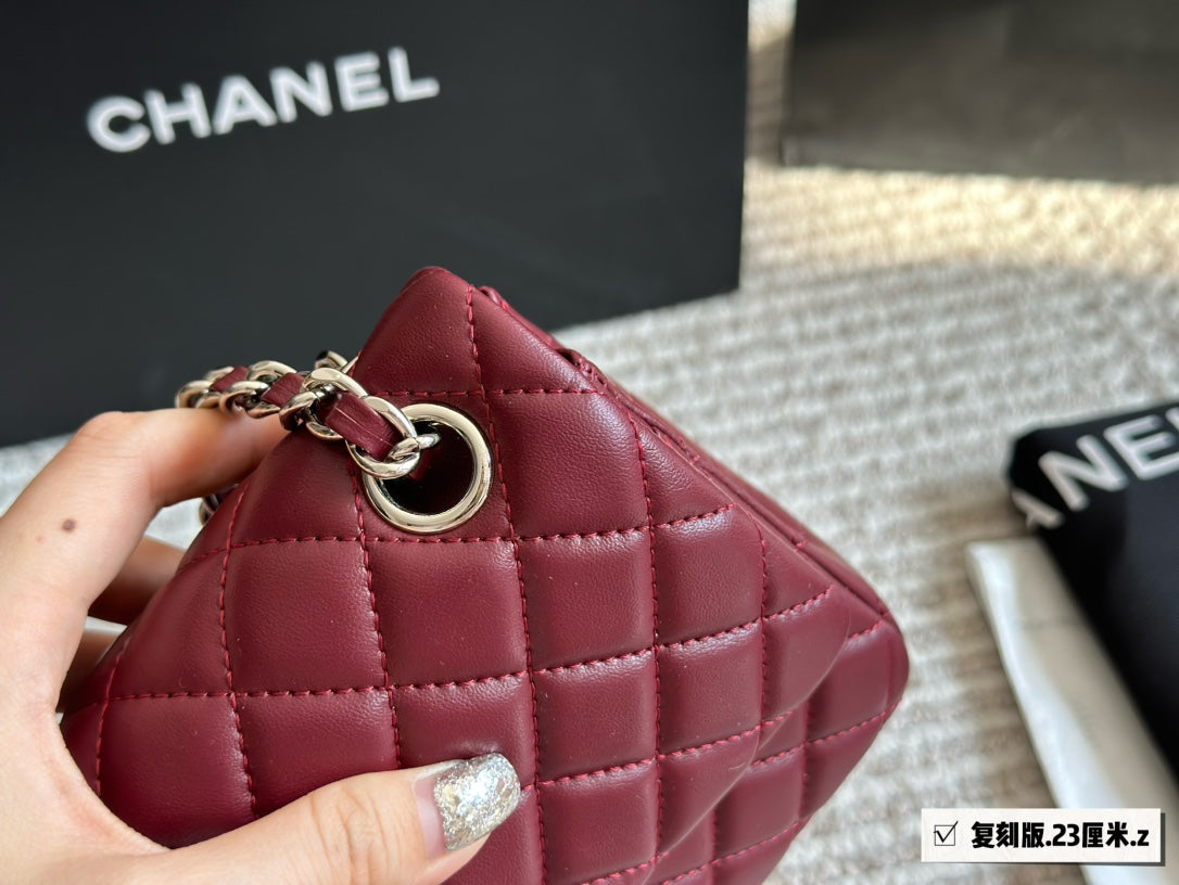 CC Quilted Chain Bag