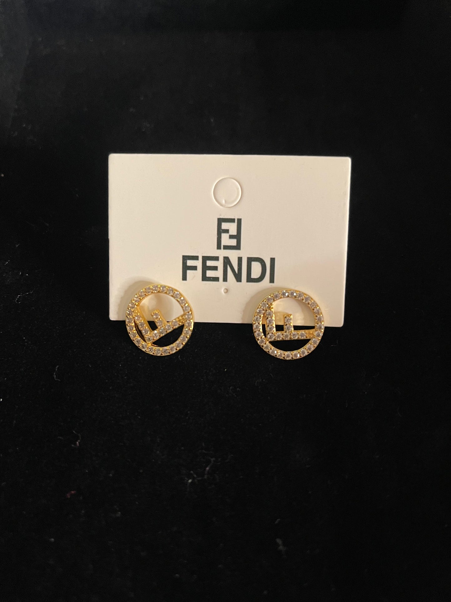 FF Bling Stud Earring