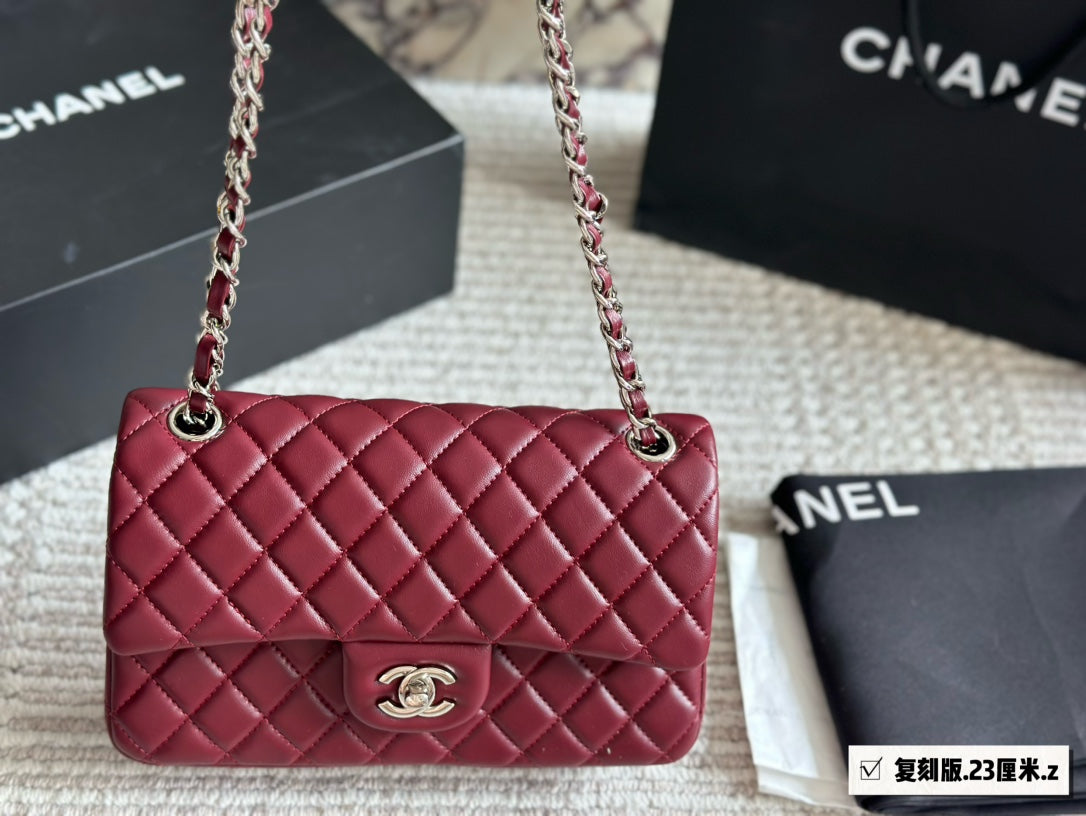 CC Quilted Chain Bag