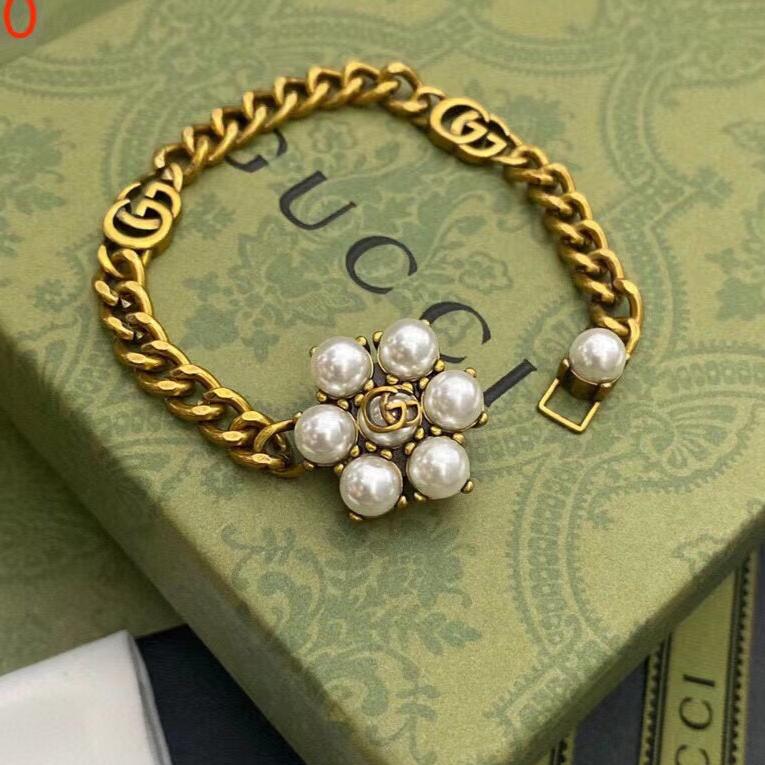 GG Pearl Blossom Bracelet