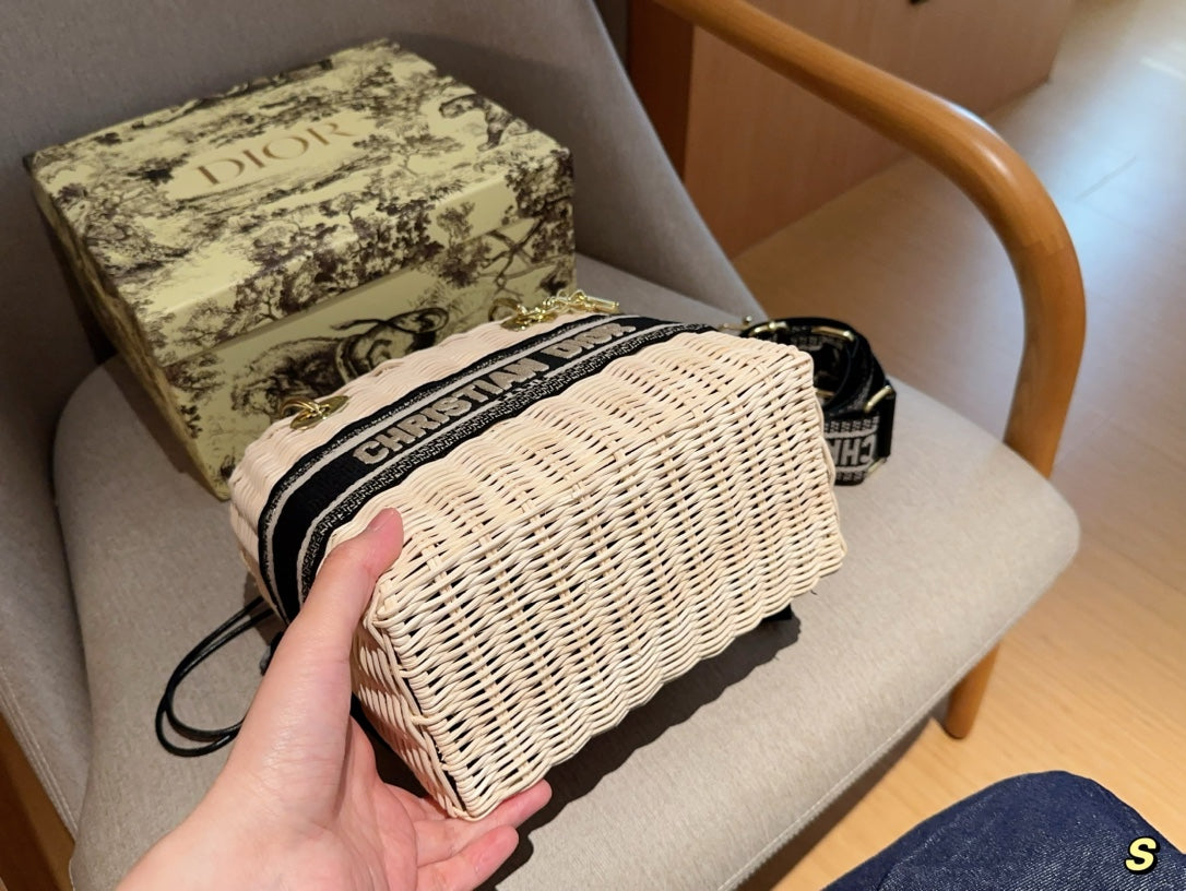 CD Bamboo Woven Bag