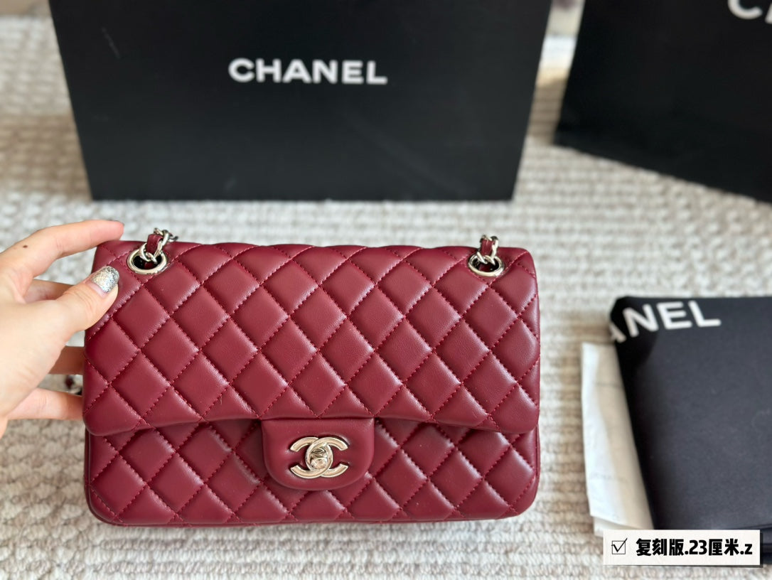 CC Quilted Chain Bag