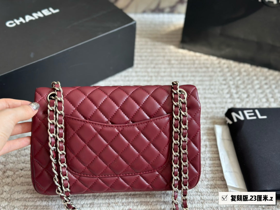 CC Quilted Chain Bag