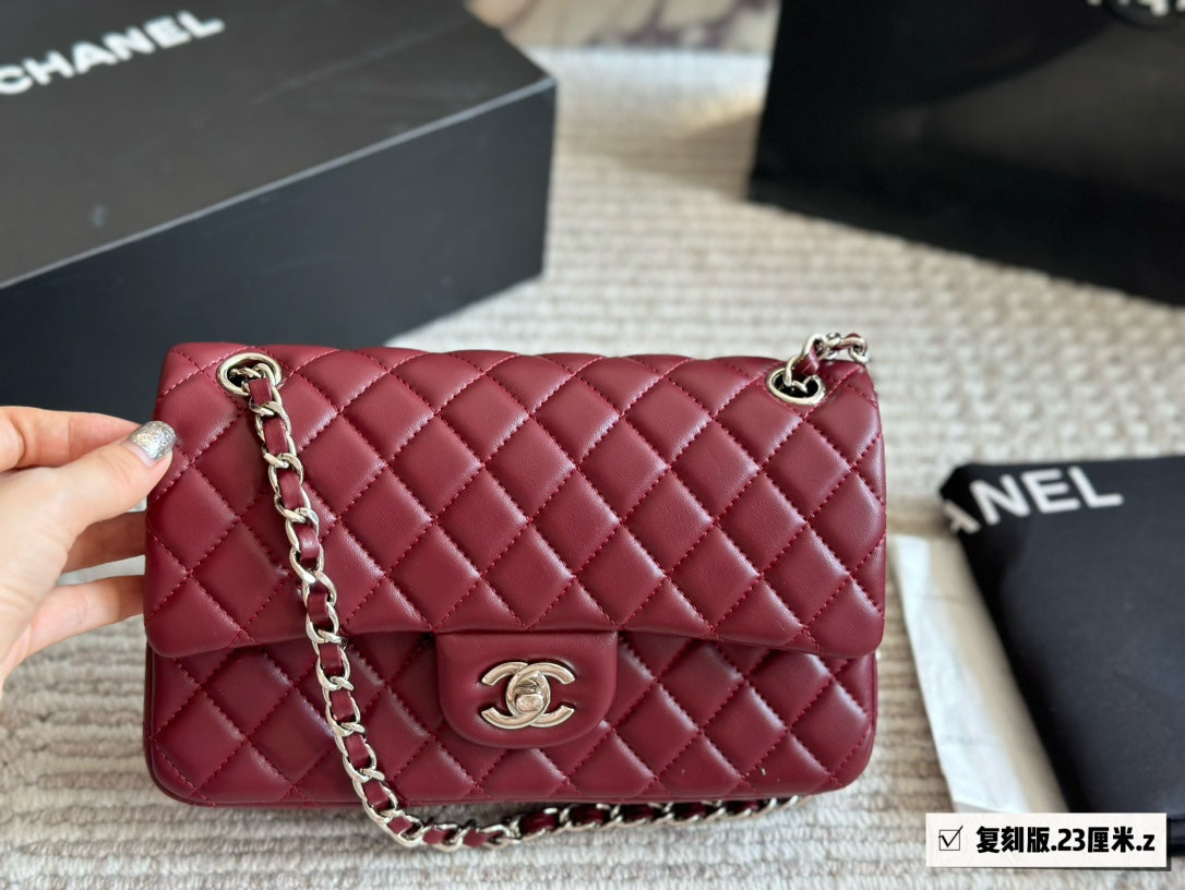 CC Quilted Chain Bag