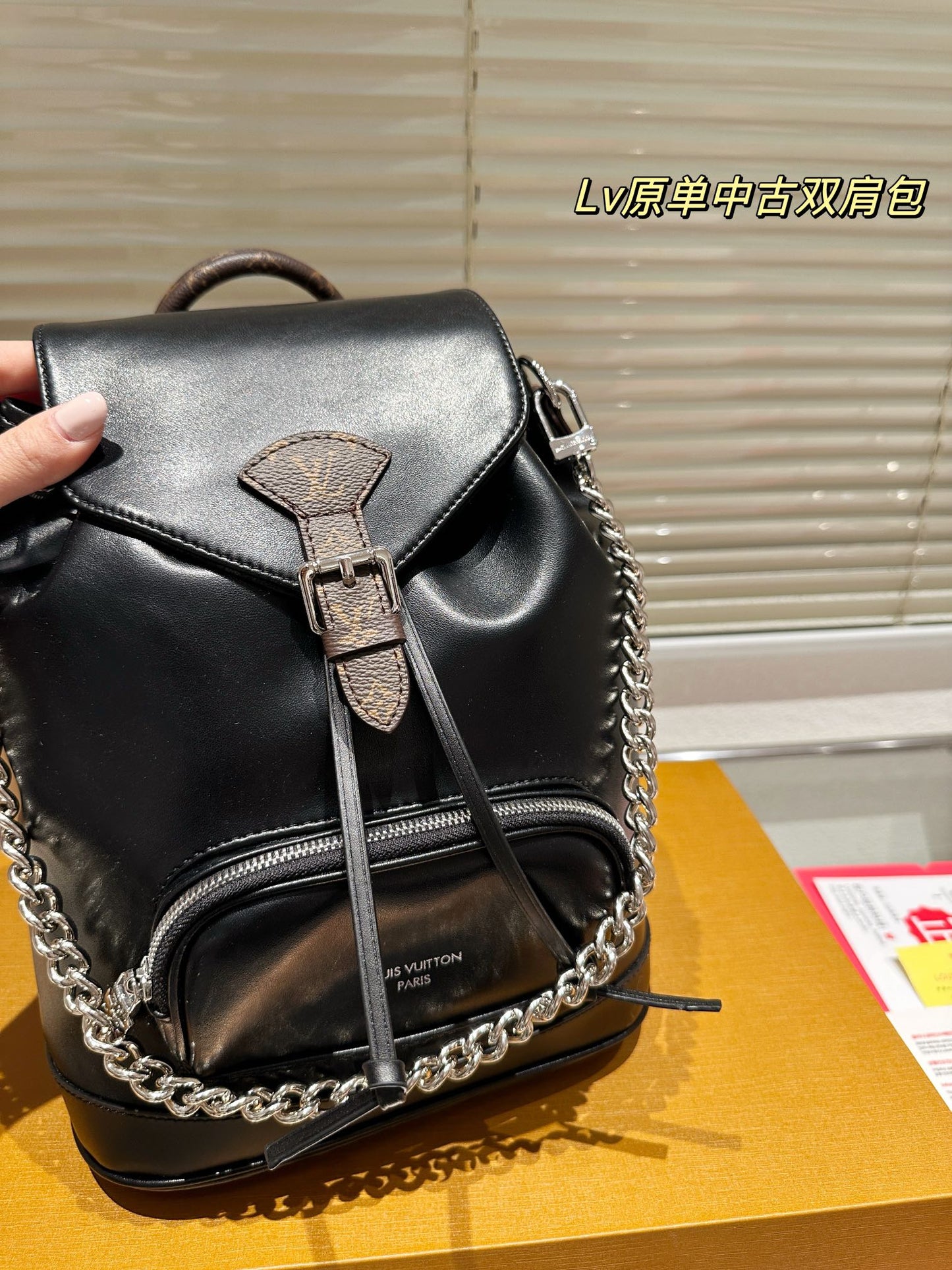 Lou Leather Backpack