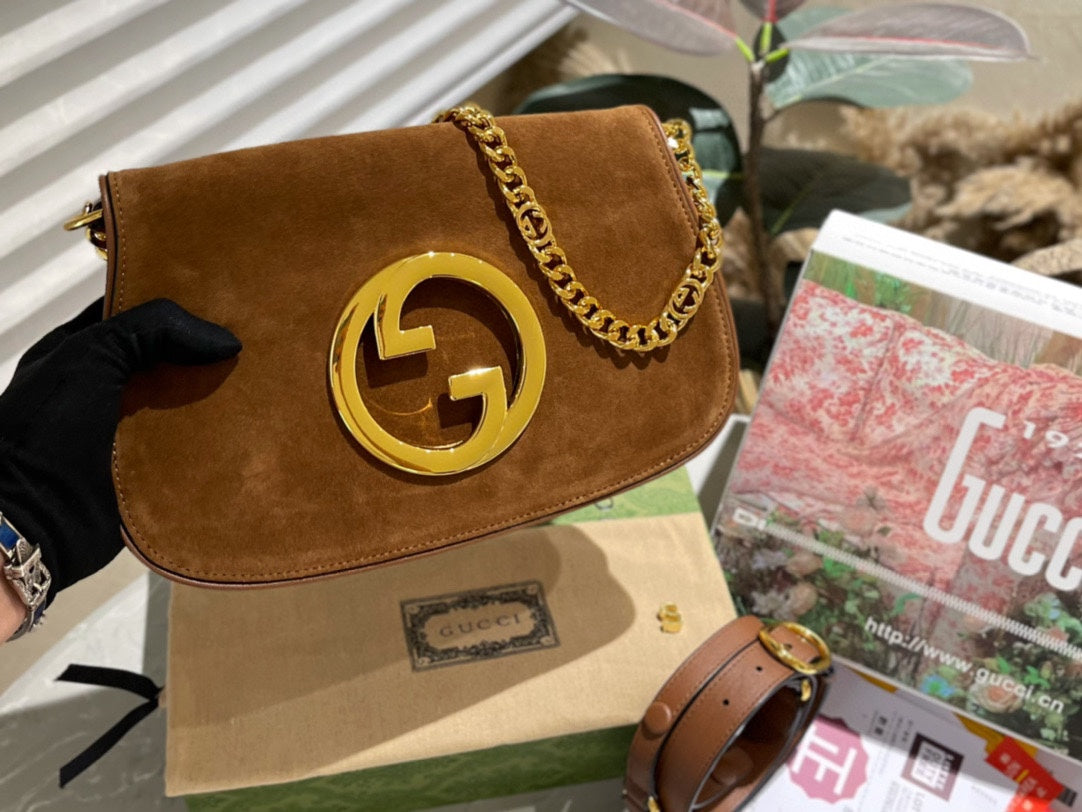 Gi Suede Blondie Bag