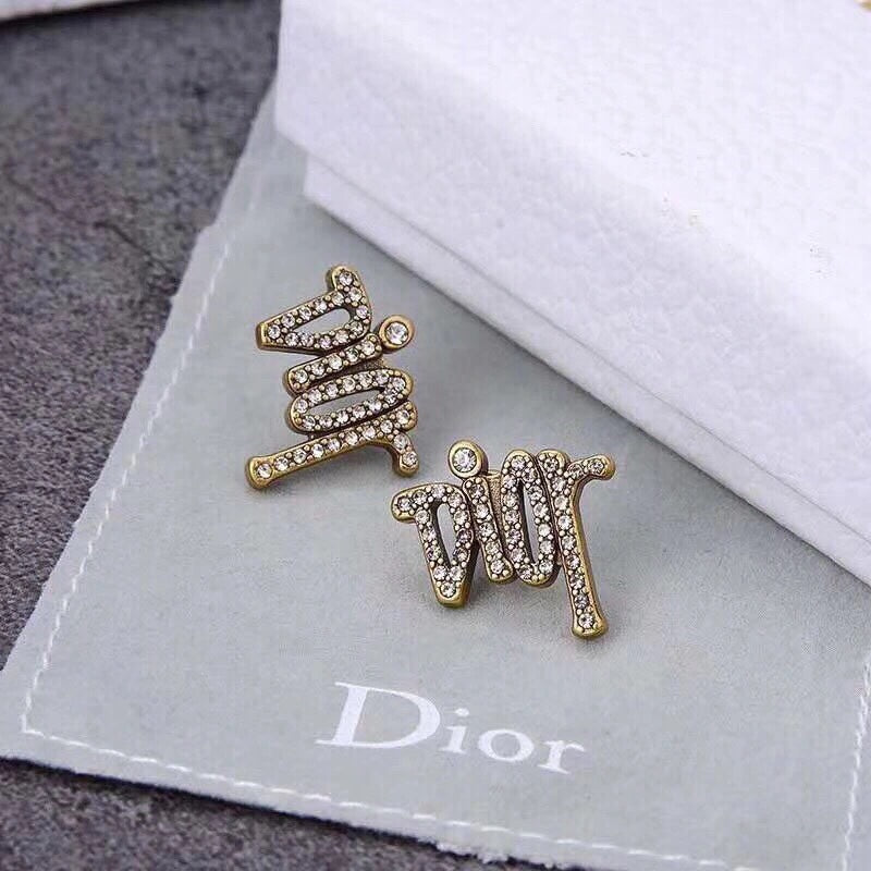 CD Diamond Stud Earring