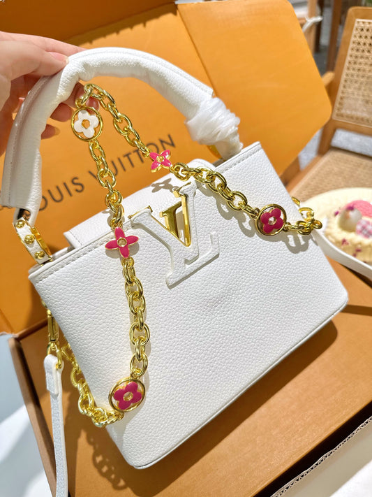 Lou Floral Chain Bag