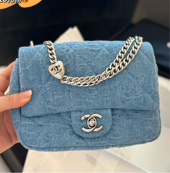 CC Jean Rose Print Bag