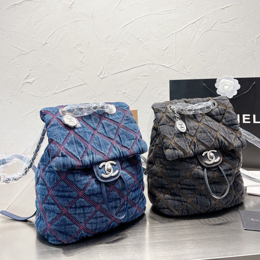 CC Denim Backpack