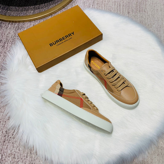 Berry Tennis Sneaker-Tan