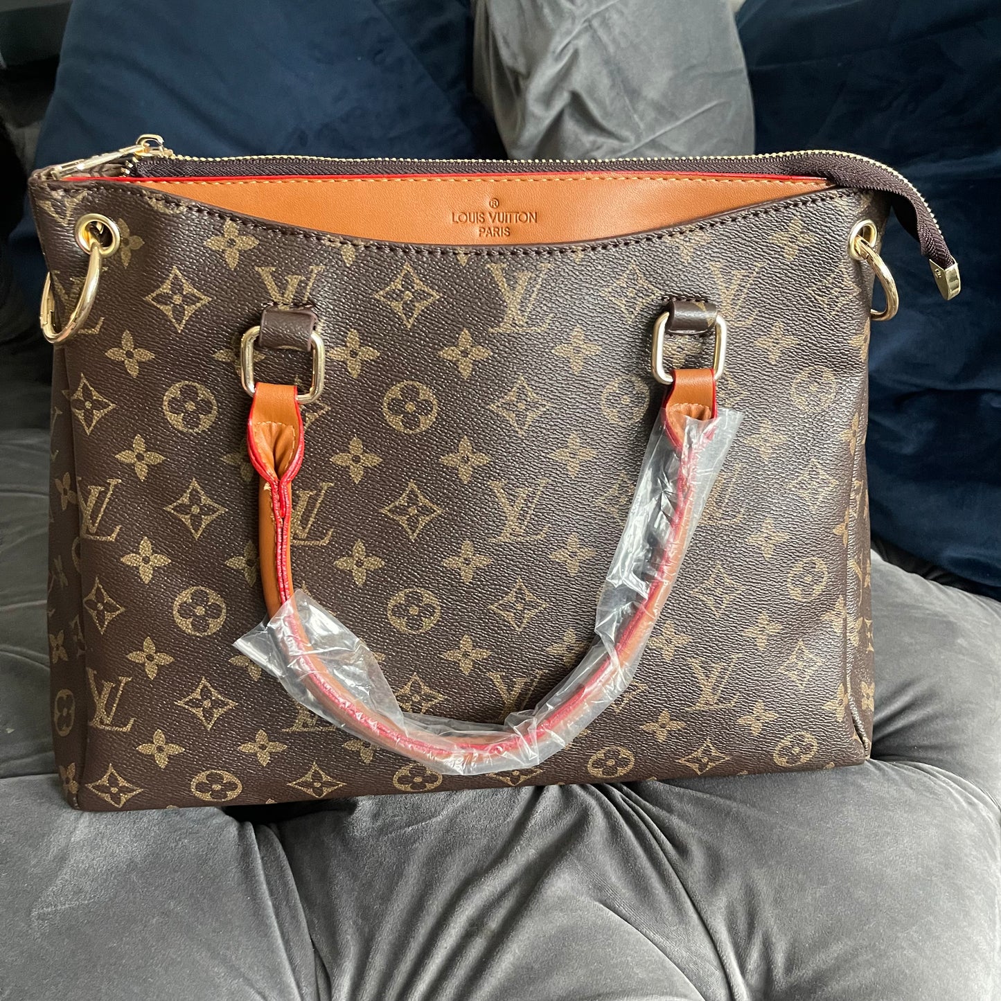 Louis Vuitton Monogram Pallas BB Tote bag (with crossbody strap